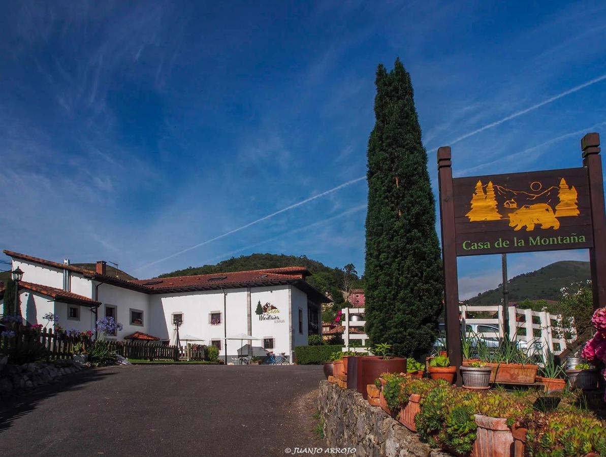 Casa De La Montana Albergue Turistico Avín Exterior foto